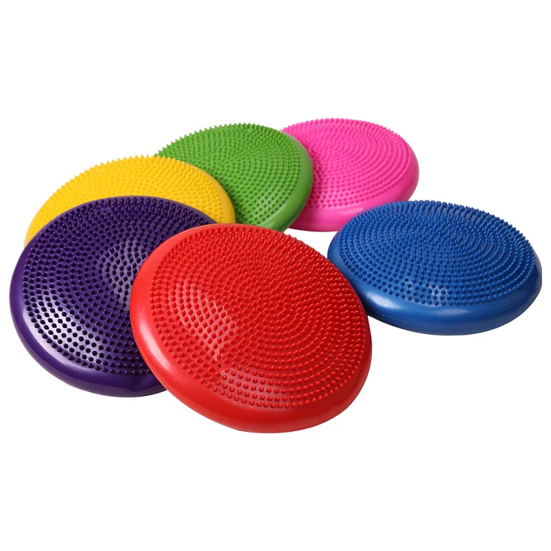 Exercise Disc Inflatable Massage Custom Balance Cushion Balance Disc Wobble Cushion