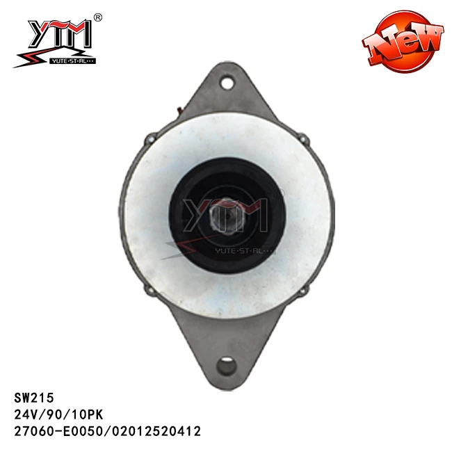 SW215 alternator 24V 90A 10PK for HINO Ranger 27060-E0050 /02012520412