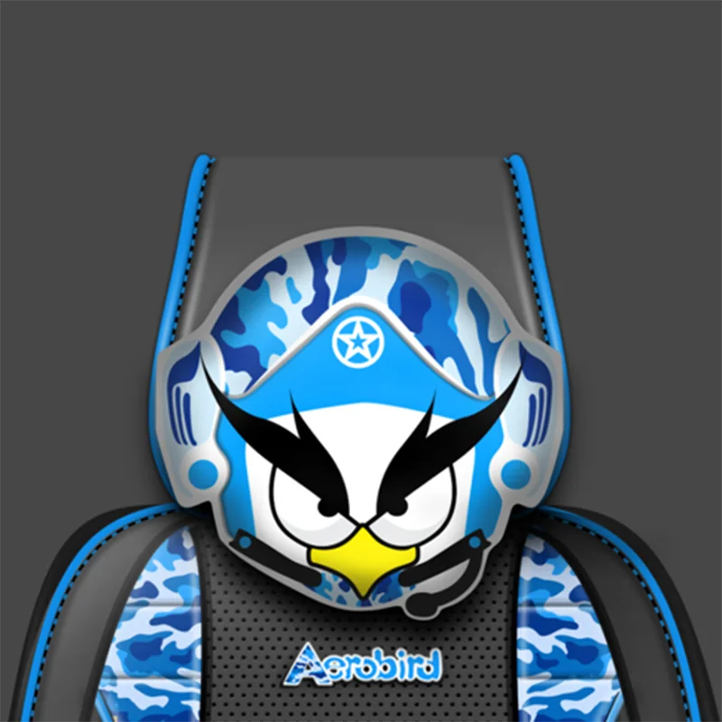 Wholesale Cute Designer Nick Cushion PVC Leather Car Neck Headrest Pillow