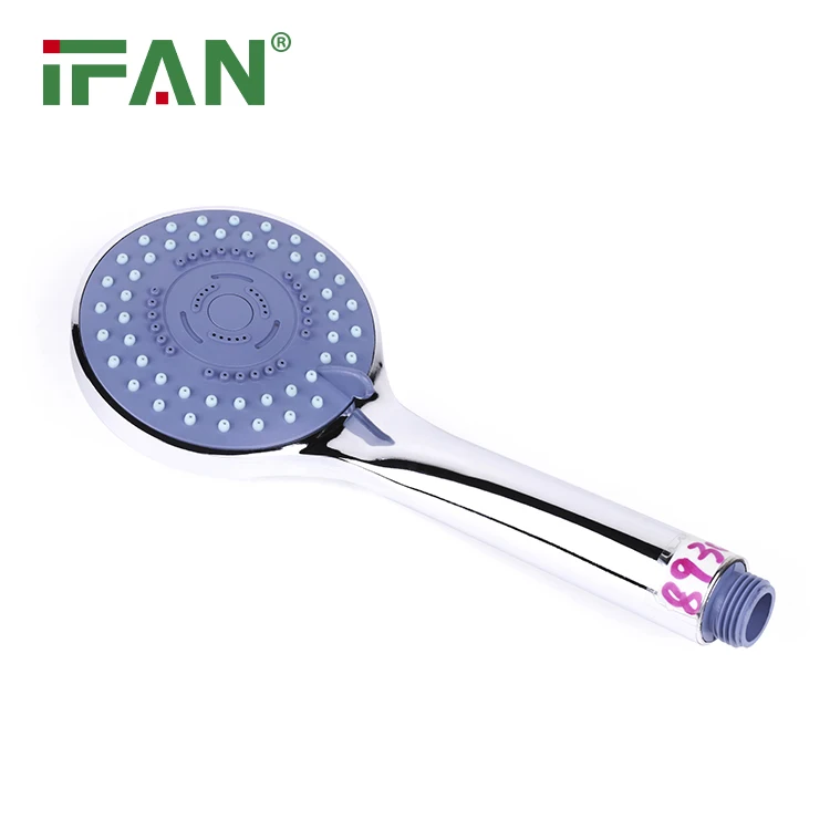 IFAN Bathroom Adjustable ABS Plastic Shower Heads High Pressure Rain Shower Head