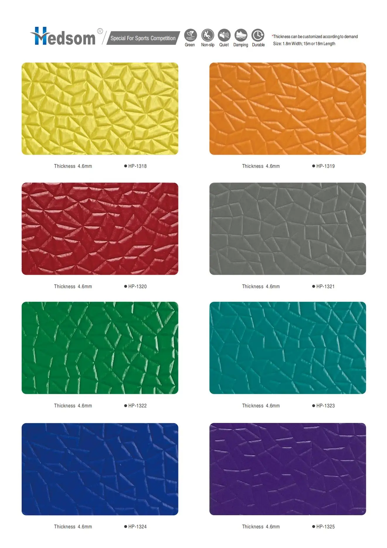 Sports Hall Zero-Formaldehyde PVC Flooring Roll Vinyl Transport PVC Vinyl Roll Homogeneous Heterogeneous Rolling Floor