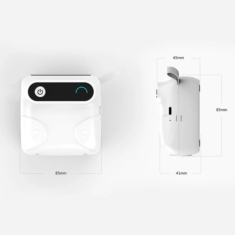 Мини фотопринтер портативный ручной синий зуб Термальный чековый