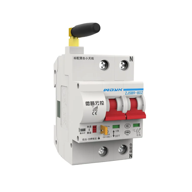 WiFi Automatic 63A Tuya Smart Switch Dc Mini Pen Electric  Mcb Wifi Circuit Breaker