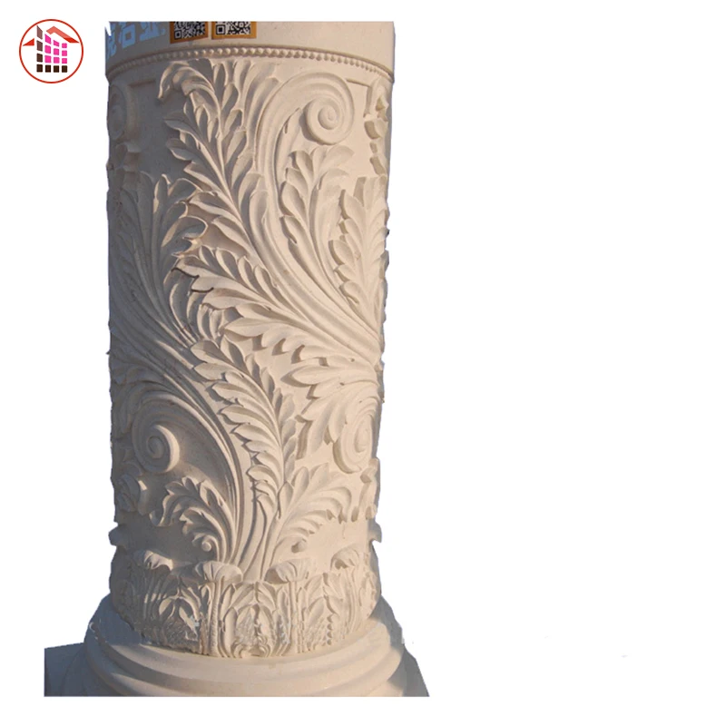 1Premium China Supplier Building Materials Decoration Roman Stacked Stone Pillar Design