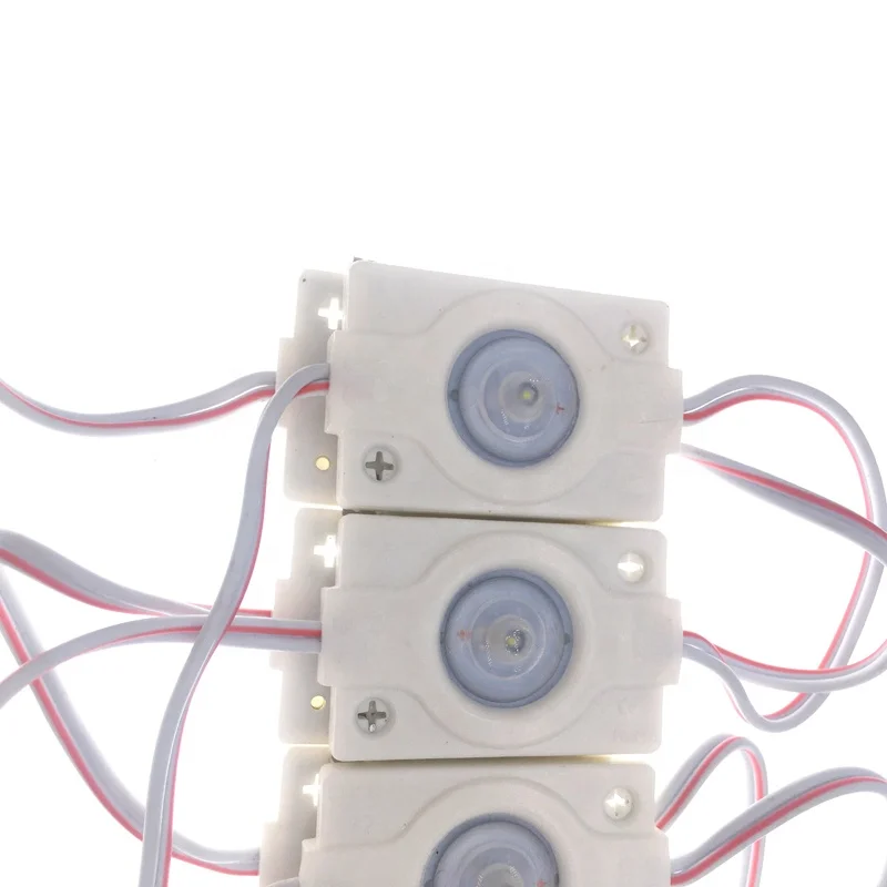  Суперъяркие светодиодные модули высокой мощности 12 В постоянного тока smd 3030 рекламные вывески 1 5 Вт с литьевым объективом одиночный светодиодный модуль