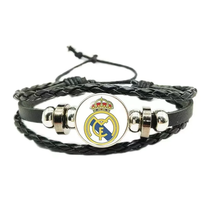 Fashion mix England Italy Spain football team bracelet charms Accessories For Fans Gift Party