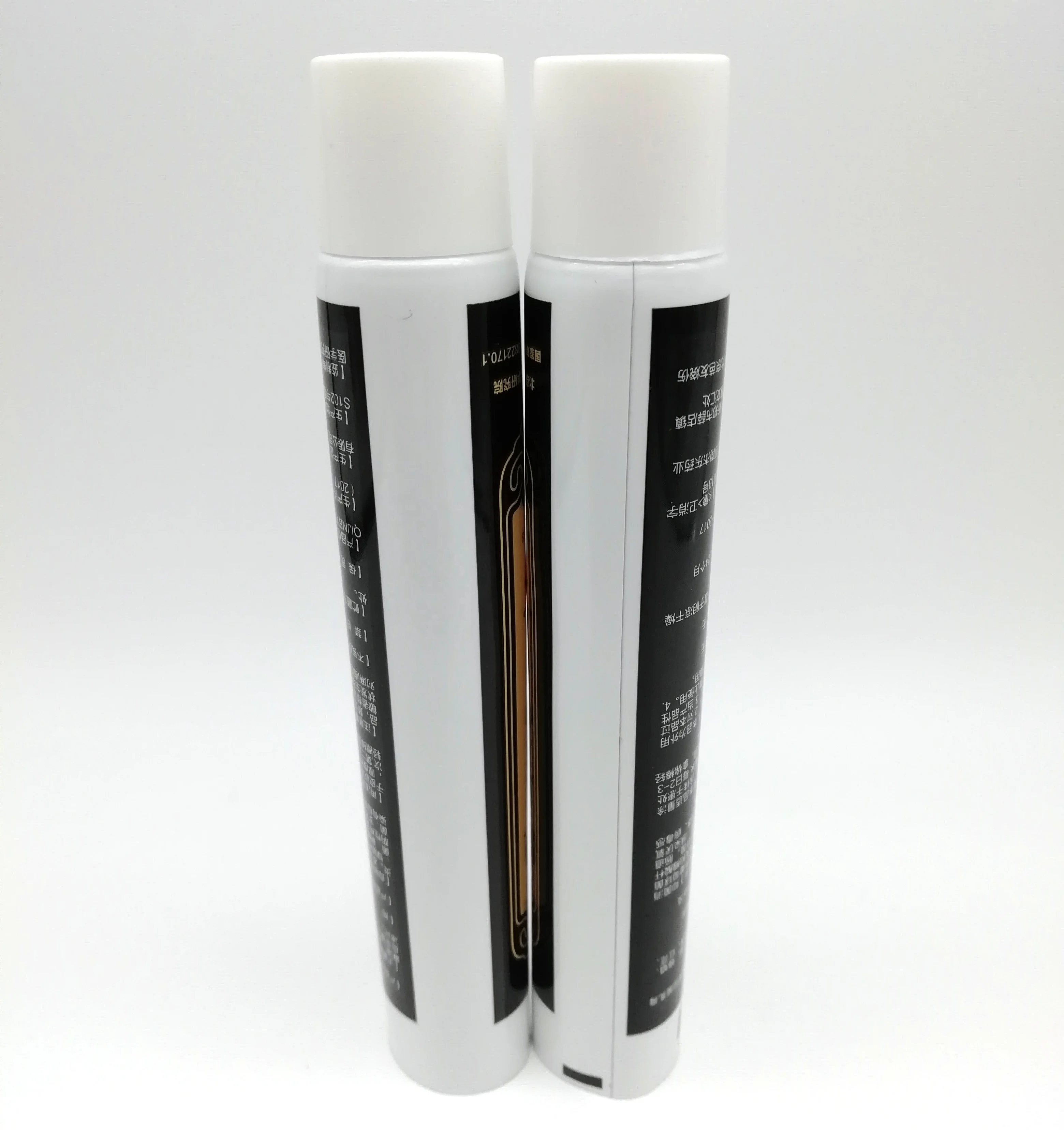 Customized Cream Aluminium Plastic Laminated Tubes