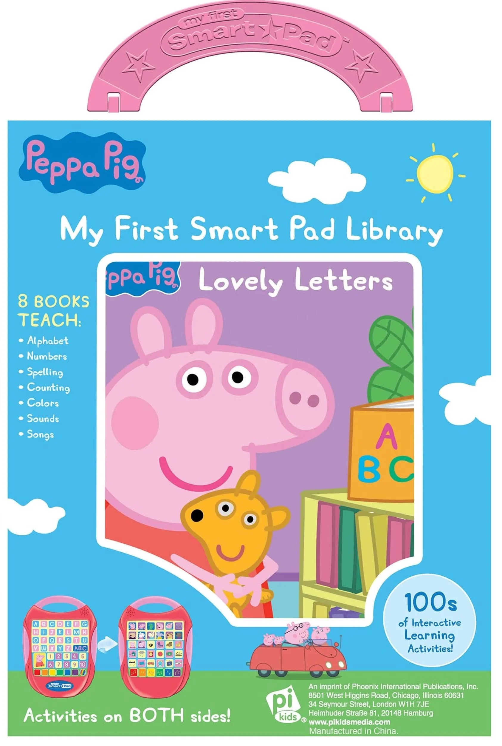 My First Smart sound Pad Library Interactive Activity Pad for kids learning