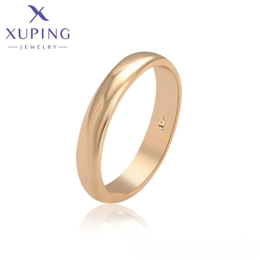 X000775331 Xuping ювелирные изделия модное кольцо 18K золото простые элегантные обручальные кольца пара набор