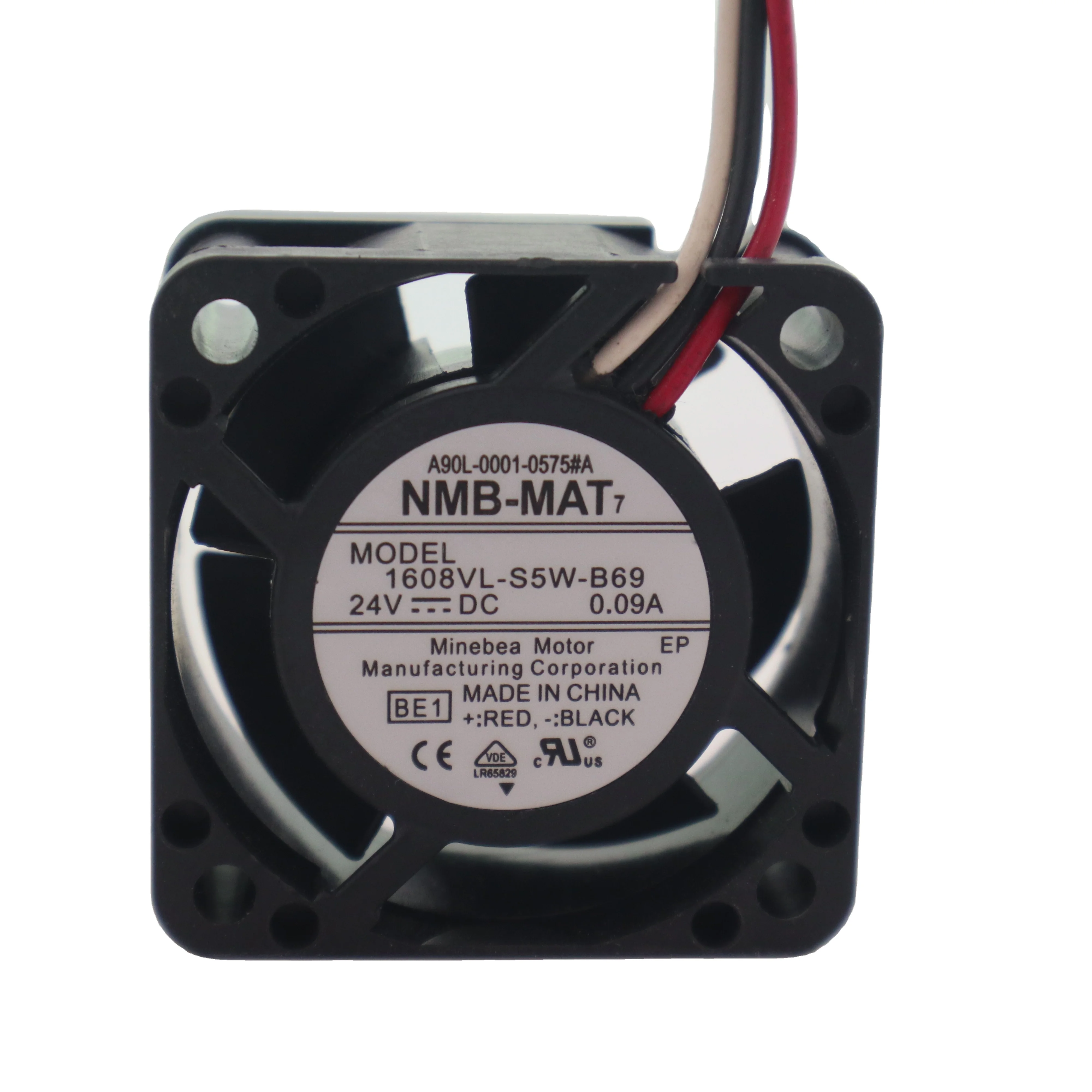 1608VL-S5W-B69 0.09A 4020 DC24V cooling fan with FanUC Male Connector