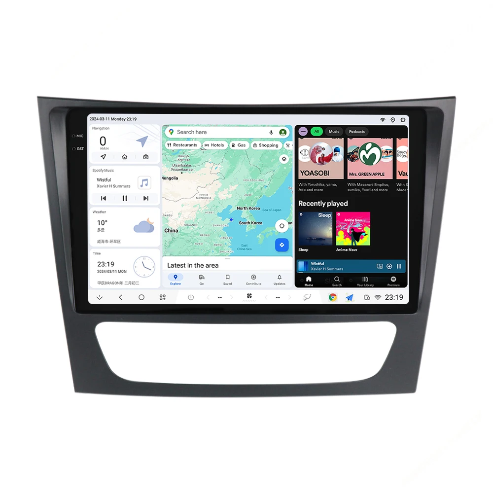 DUDUAUTO DUDU7 A7870-888 Board Car Radio Multimedia Player For Mercedes Benz E-class W211 E200 E220 E300 E350 E240 E280