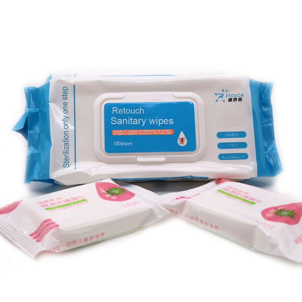 Quaternary Ammonium Wipes For Surface Disinfecting And Cleaning