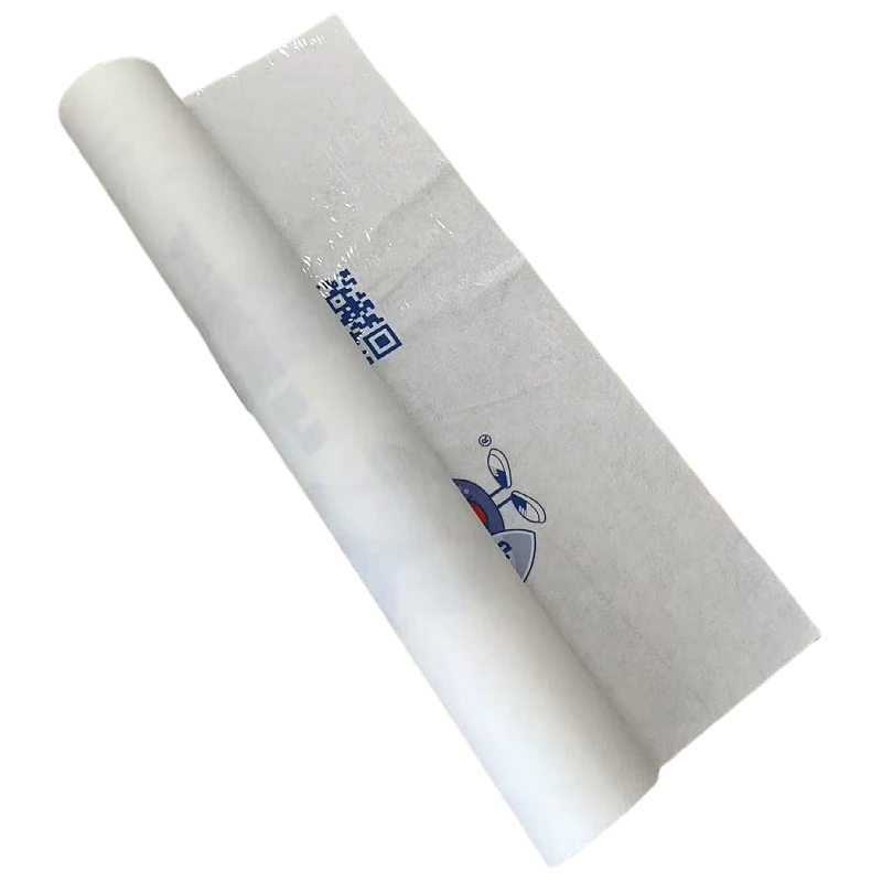 Customized 160g-180g White Sticky Felt Breathable Ripstop Painter Fleece Carpet Floor Protective Sheet Decorative Film Roll