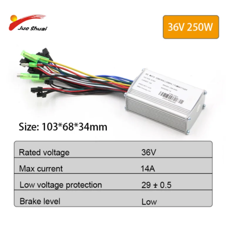 Регулятор для электровелосипеда, 36 В, 48 В, 250 Вт, 350 Вт, 500 Вт, 800 Вт, 1000 Вт, 1500 Вт