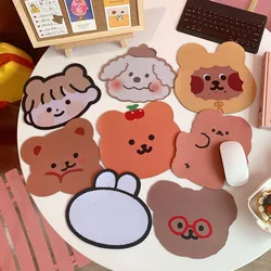 Kawaii Mouse Pad Ins Cartoon Mousepad Christmas Keyboard Pad Student Office Supplies Student Coaster Creative Table Mat