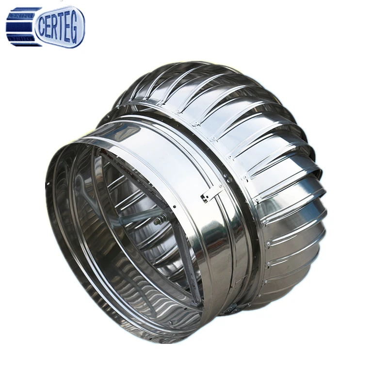 Roof Extractor Fan Wind Driven Turbine Air Ventilator Roof Fan