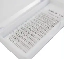 Name list of products 5D 0.1 C and D short stem premade volume lashes russian volume eyelash extension