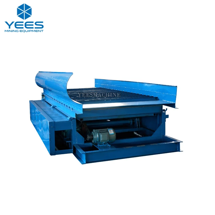 Hot Sale New Type Alluvial Gold Separation Equipment Vibrating Sluice Box