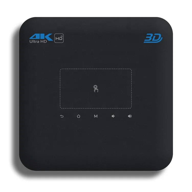 FLYIN Android Smart Mini 1080P 4K DLP 3D 300ANSI Lumens Led Home Theater Projector P15