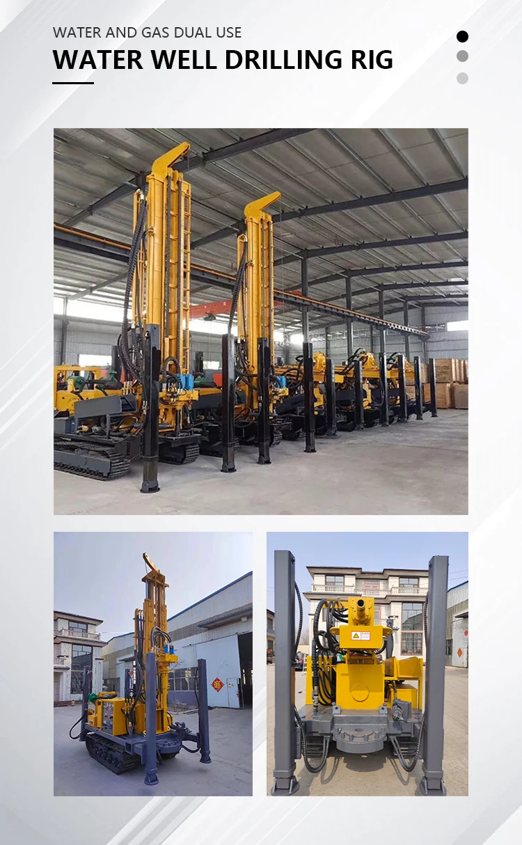 100M 300M 500M 600M For 200M Perforadora Pozos Borehole Drilg Water Well Drill Rig hine 6