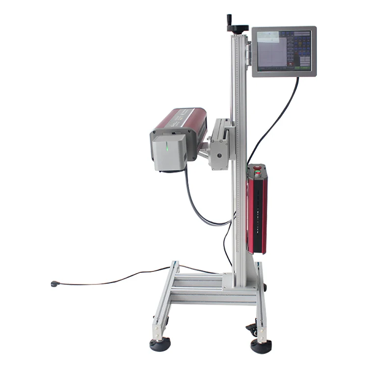 laser date coder Plastic Continuous Form Co2 Laser Printer For Bottle