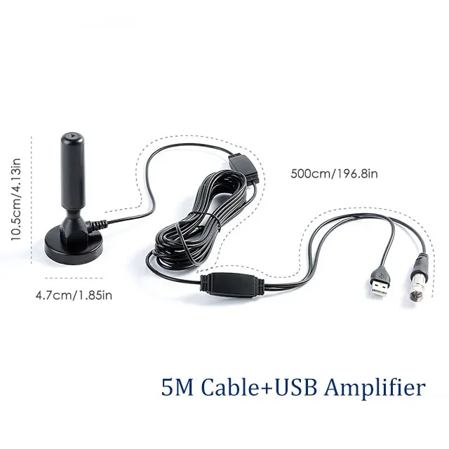 Outer Digital UHF VHF 12dBi TV Antenna