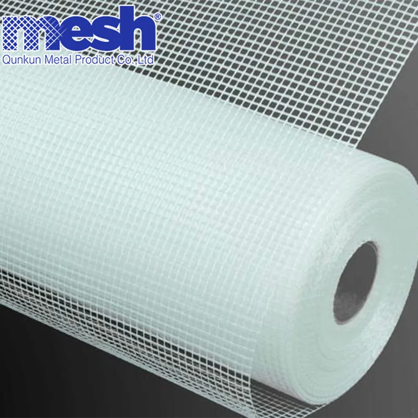 Construction Stone Reinforcement Resistant Fiberglass Net Mesh 4*4 160Gr Fiber Glass Mesh