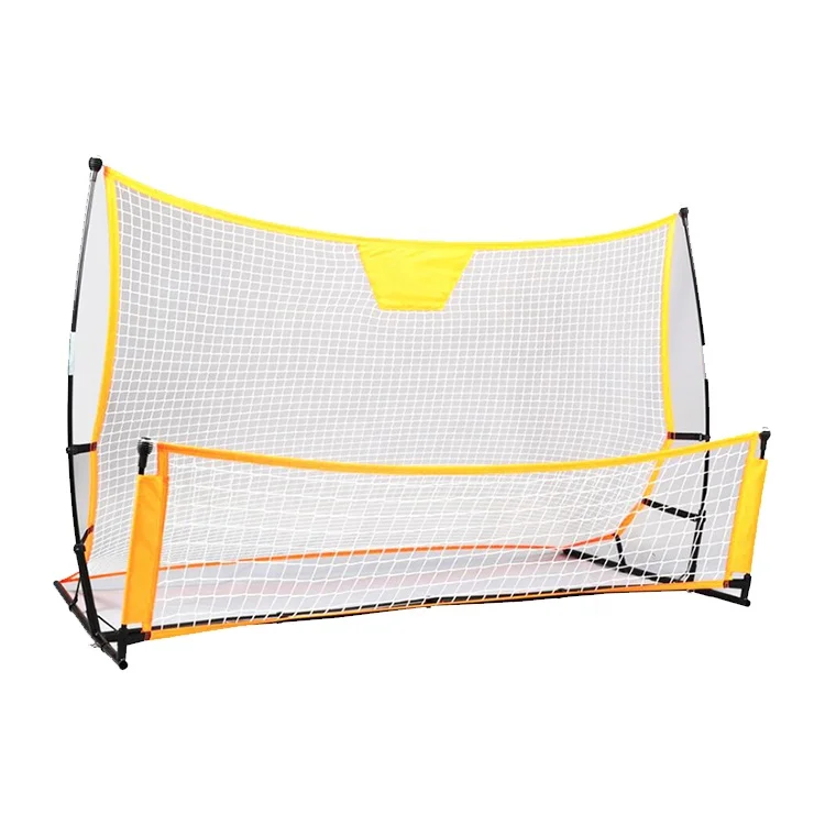 Футбольный тренажер портативная футбольная сетка Rebounder для волейбола и тренировки соло
