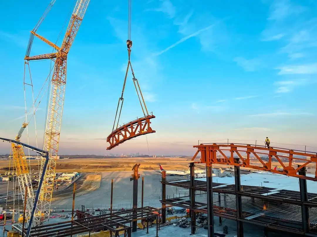 2025 High Quality  Prefabricated Heavy Steel Structure Pedestrian Bridge /Overpass Warehouse Workshop Building  for Sale