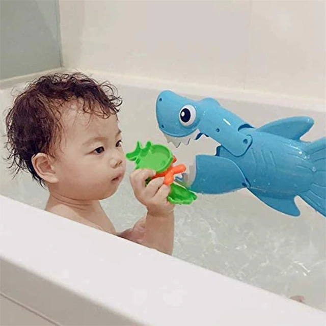 Bath Toy Kit Animal Shark Whale Fishes For Kids Set