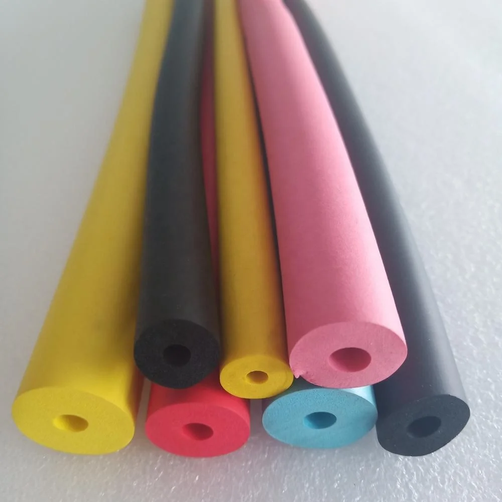  EPDM CR PE NBR Защитная мягкая упаковочная трубка из вспененного этилвинилацетата резиновая защитная