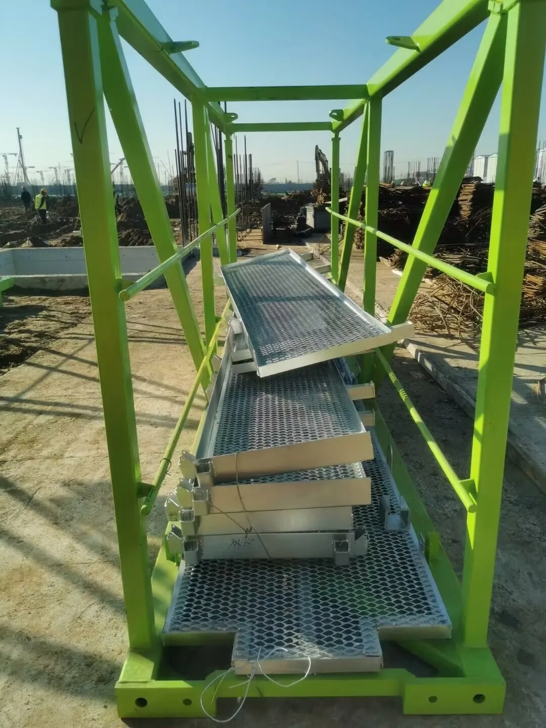 HYCM 8tons flat-top tower crane with competitive price