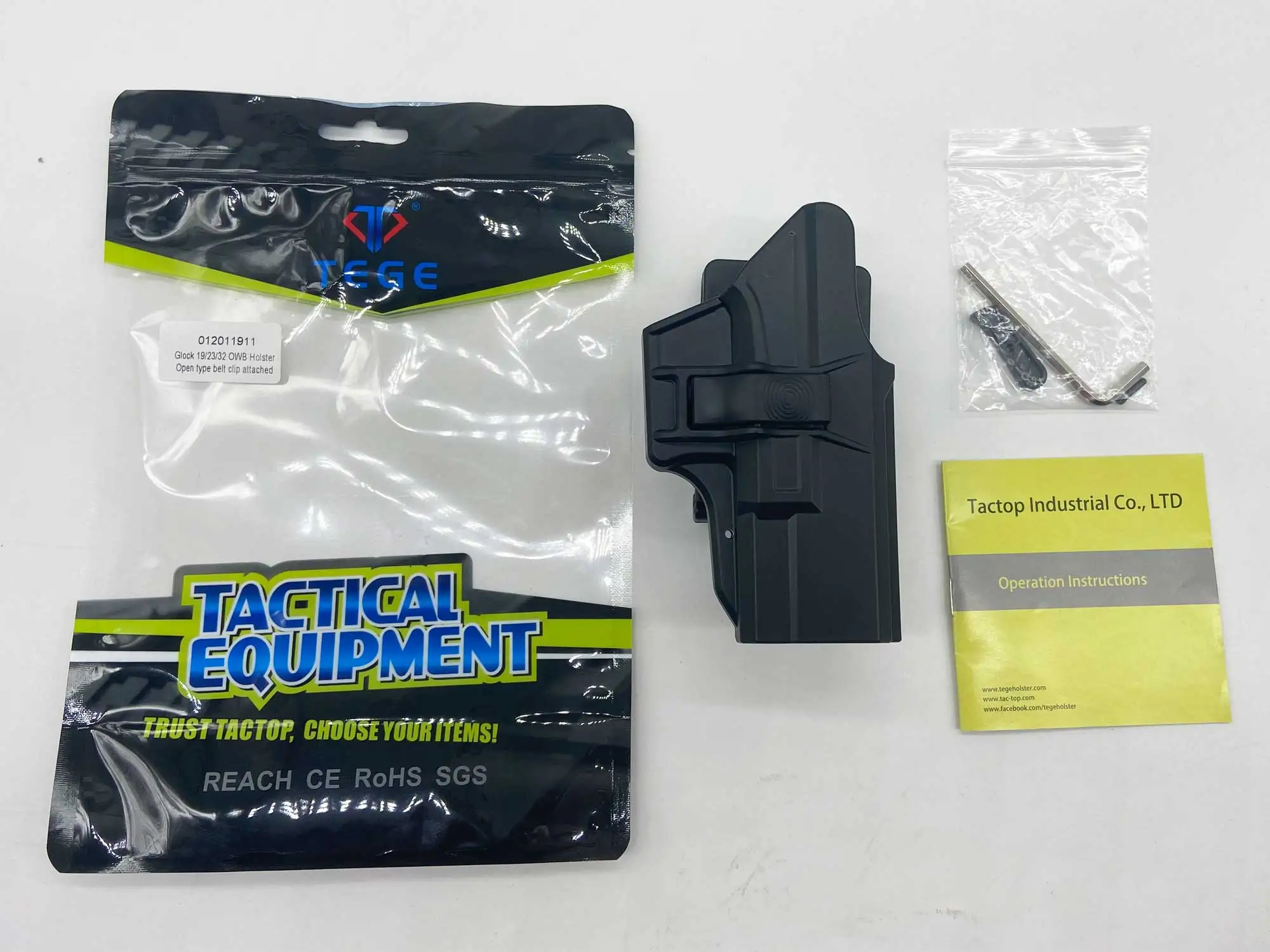  Кобура с зажимом для большого пальца Glock 17 кобура 22 31 два в одном тактическая Регулируемая на 360