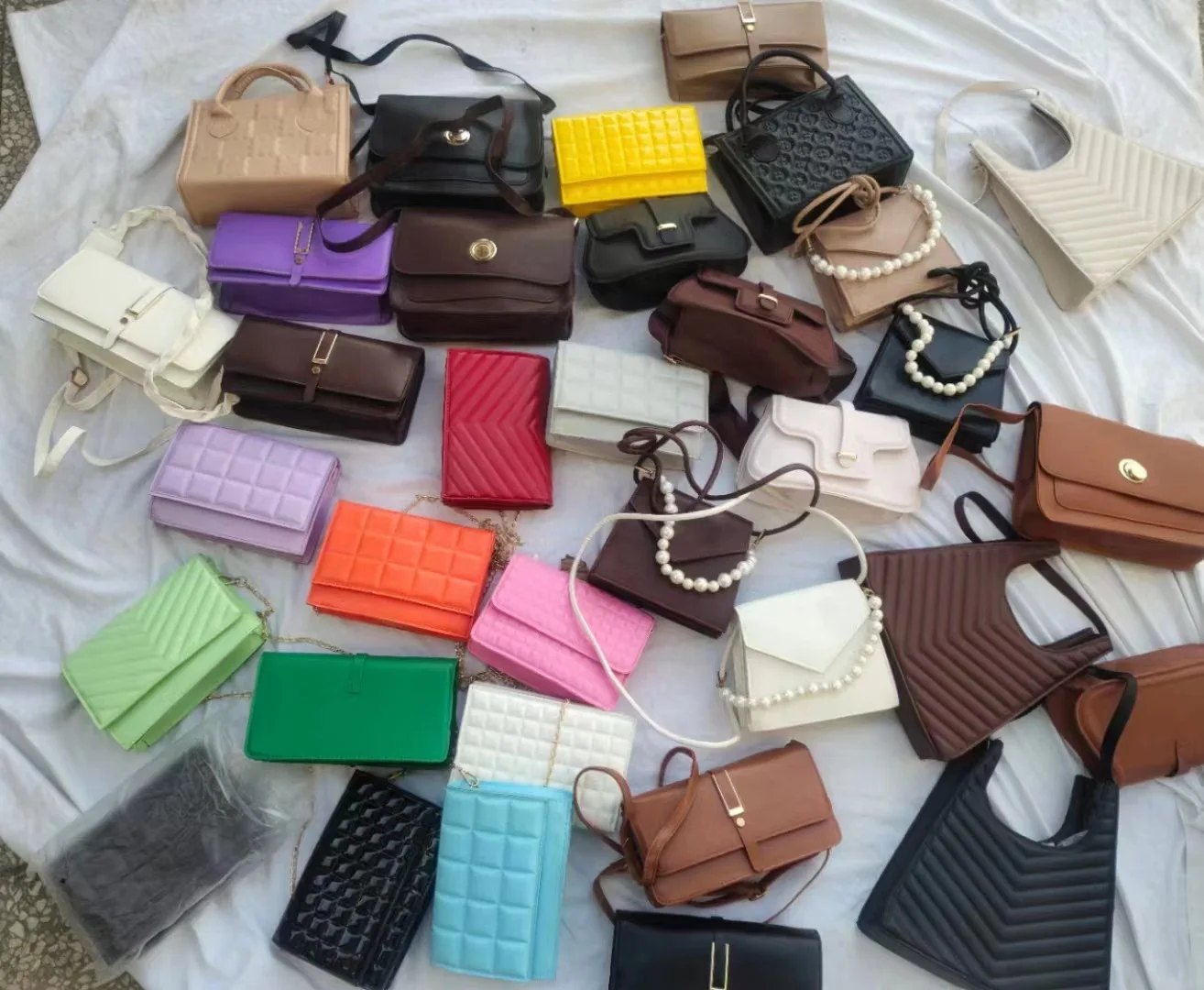 Высококачественные сумки Vip, б/у фирменные, используются в тюках, женские сумки на плечо, б/у сумки