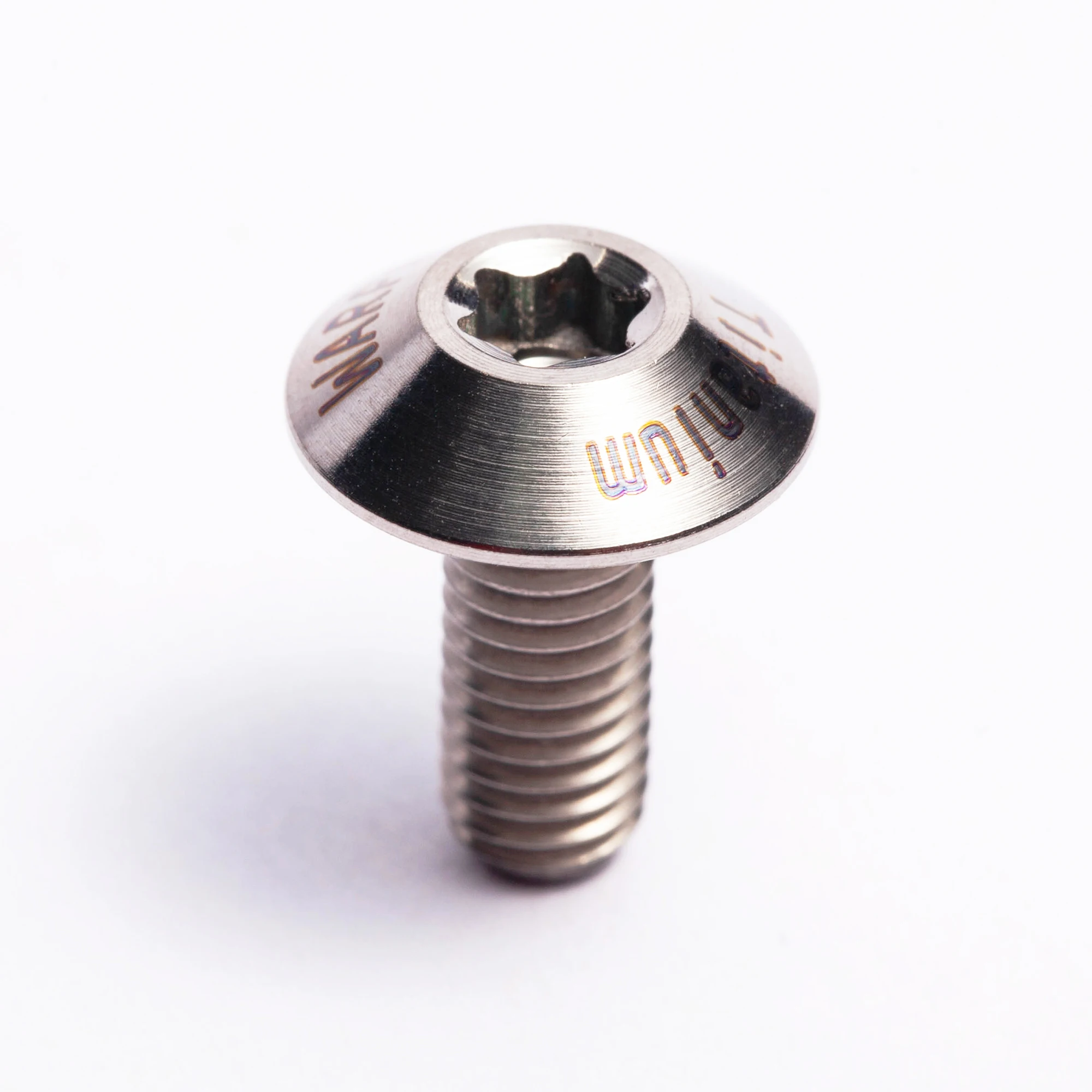 titanium bolts m5 Machine Screw with Standard gr5 titanium bolts Rainbow Finish Pan Head Torx Button Head Dome Head Bolts