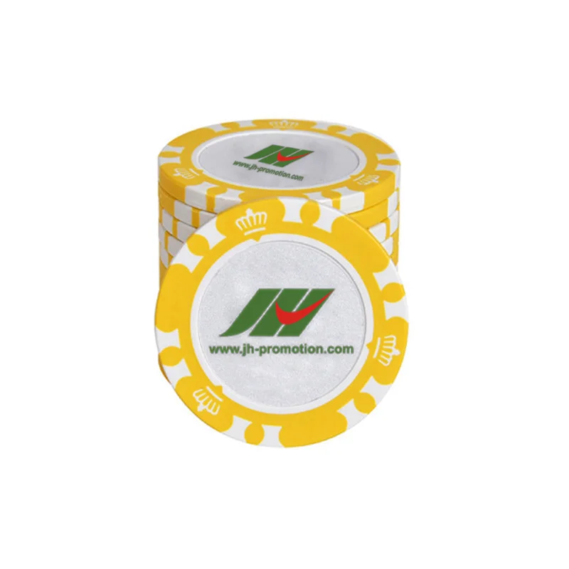 2022 New Custom Golf Tee Markers Plastic Golf Poker Chips Ball Markers With Magnet