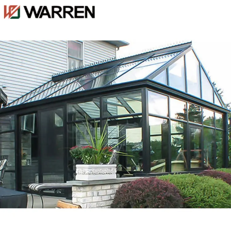Warren 12ft x 16ft моторизованная алюминиевая беседка стеклянная для балкона