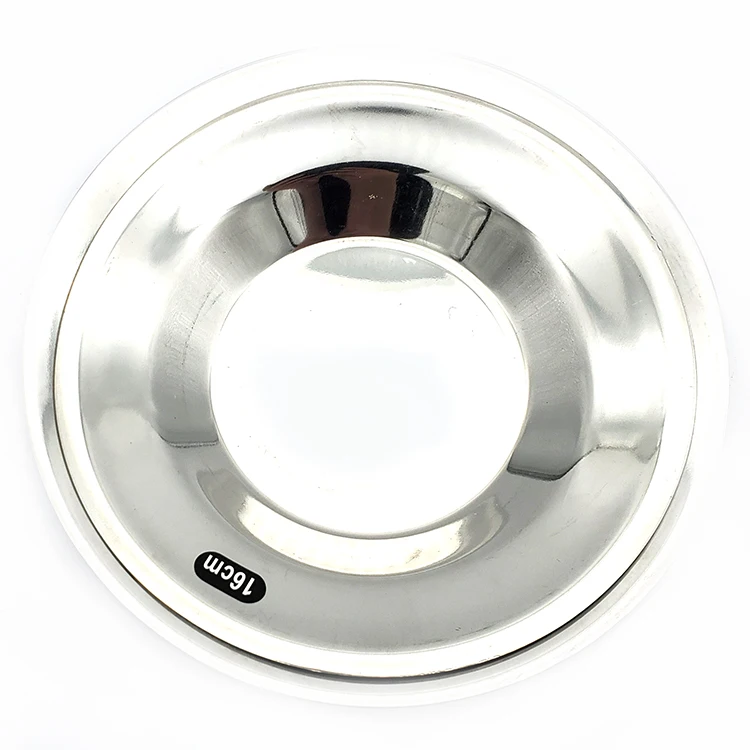 
Manufacturers direct stainless steel plates thickening household food dish 