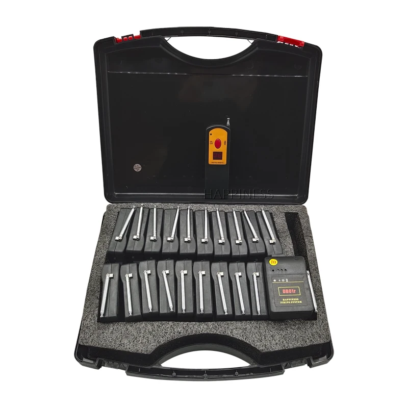 20 Cue Remote Control Pyrotechnics Fireworks Firecrackers System Electric For Cold Pyro Fountain