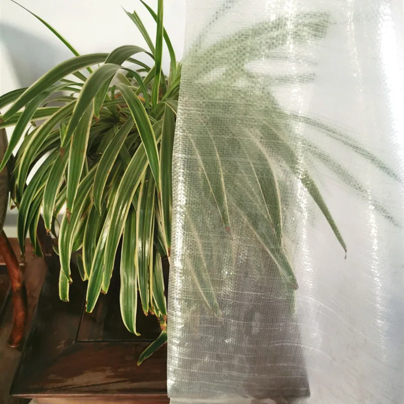 Anti-aging Long Lasting Greenhouse Clear Plastic Cover Film Tarpaulin