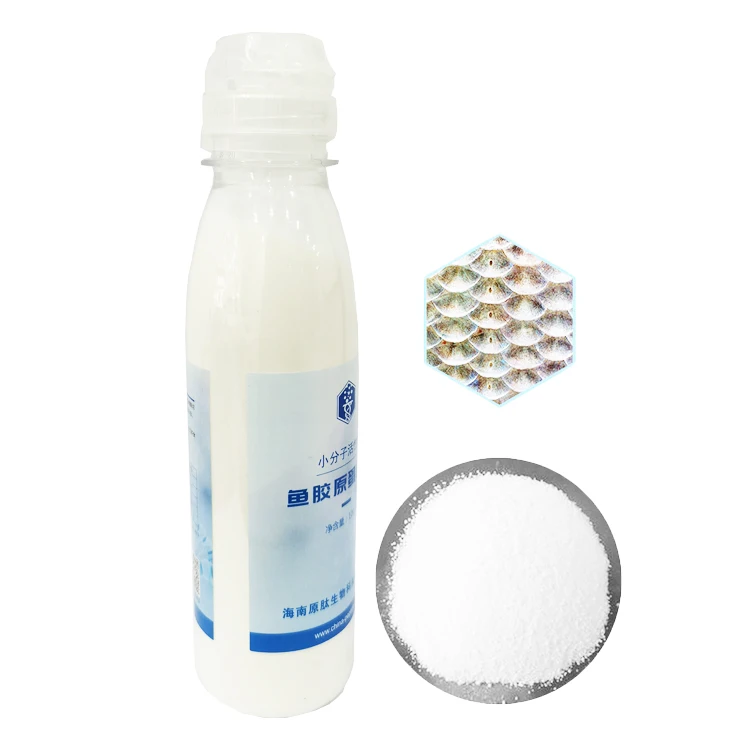  Marine Colagen Powder Drink Skin Whitening Beauty Salmon Ovary Peptide Pills Fish Collagen In