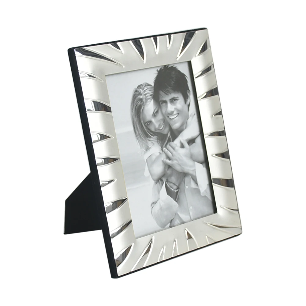 hot sale custom metal color photo frame profile easel stand
