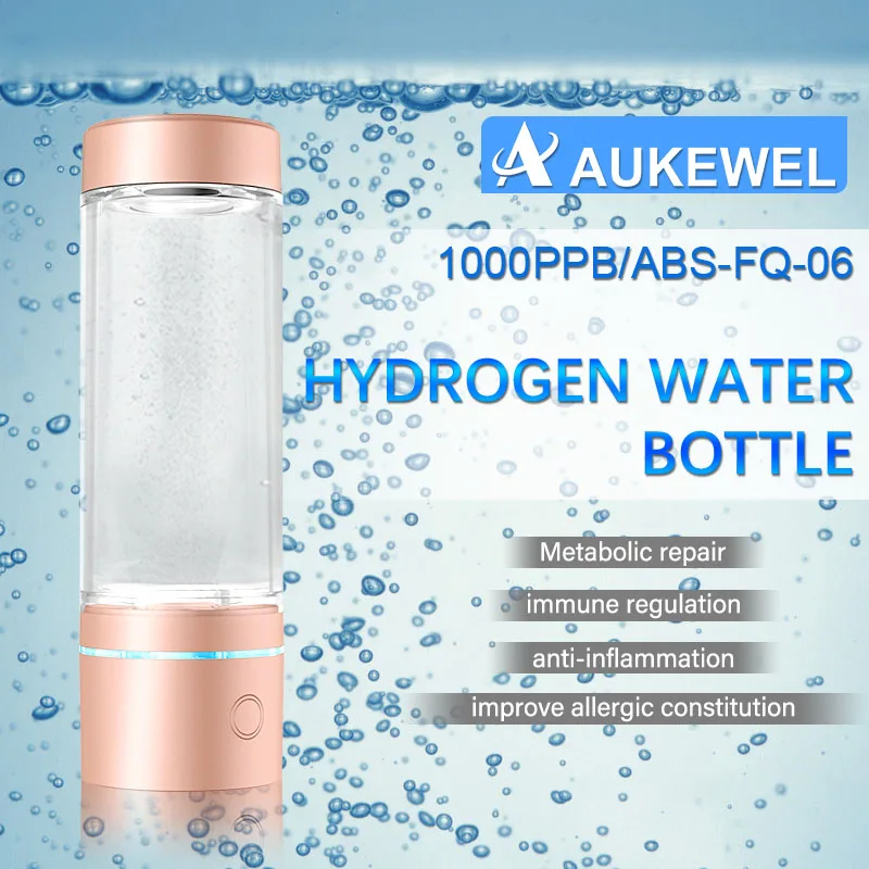 Wholesale Price Improve Health Food Grade PC Material Rechargeable Portable Hydrogen Water Generator Bottle