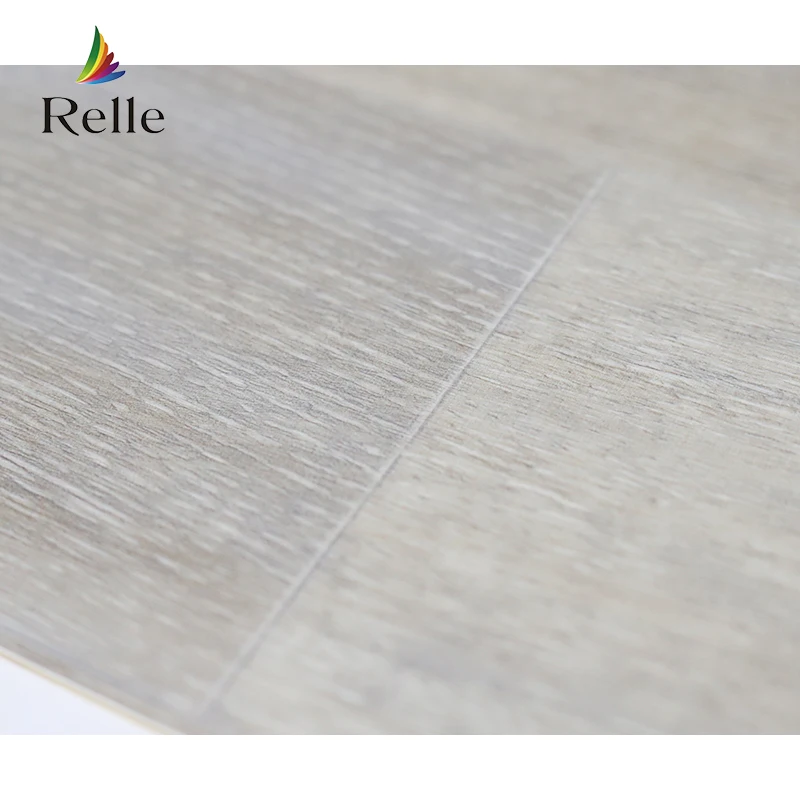 Relle non slip wood grain felt-back vinyl flooring roll pvc parquet flooring plastic manufacturing in guangzhou