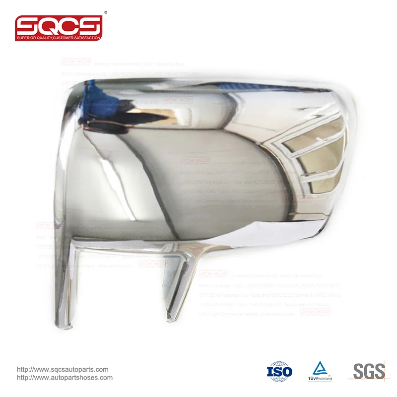SQCS brand gasket cylinder head Manual Outside Mirror silver outside chrome rearview mirror cover for mercedes benz sprinter 901