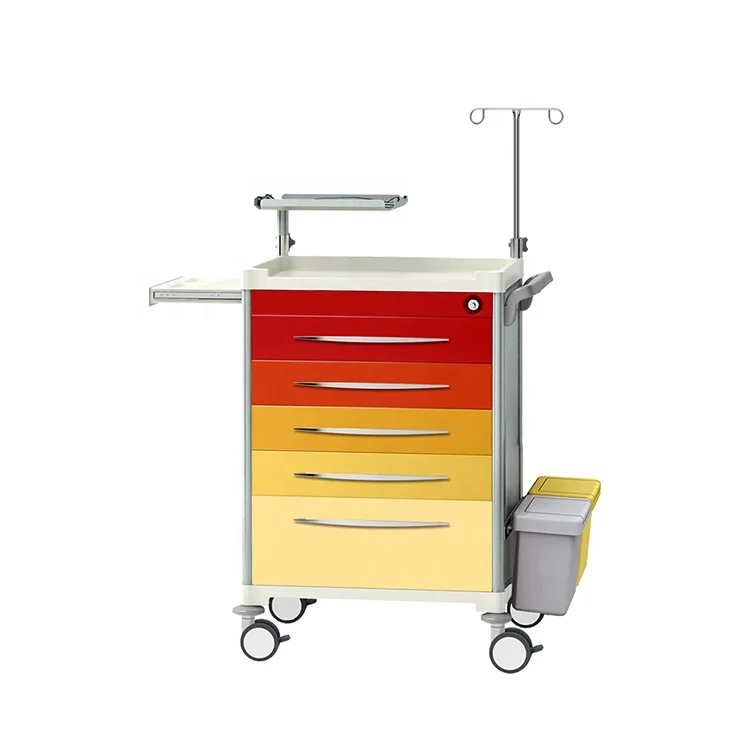 Больничная Стоматологическая тележка, медицинская тележка, больничные тележки для чрезвычайной ситуации