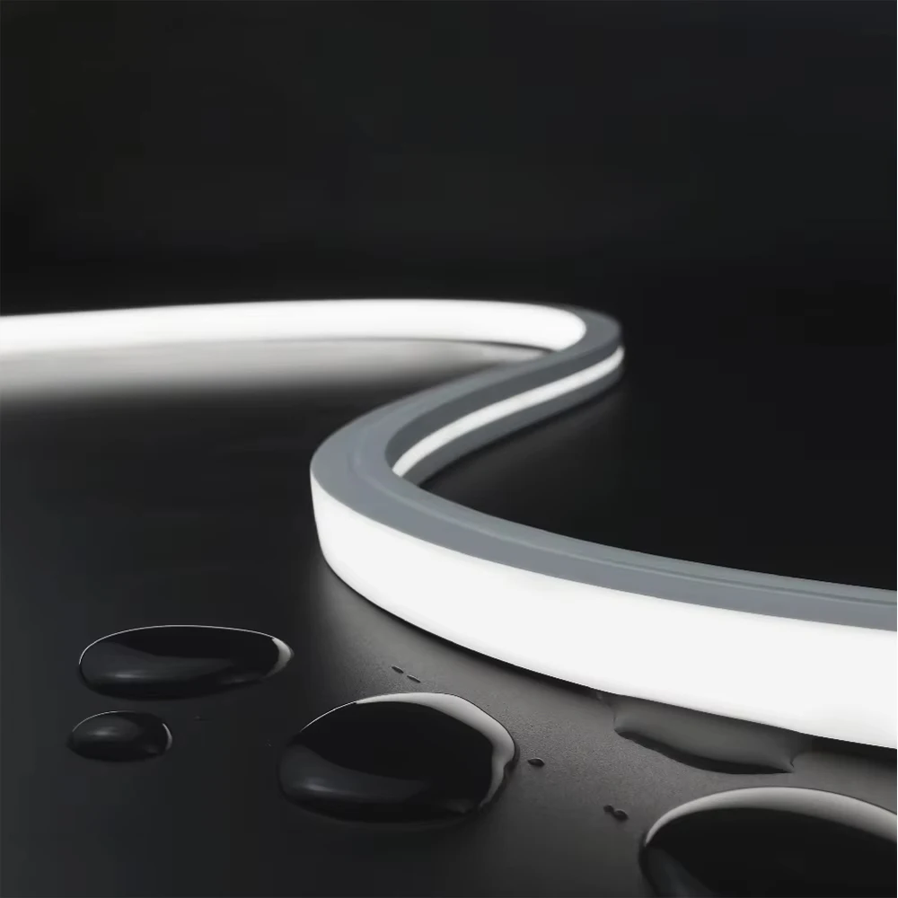SHINESKY Top Bend 16*15mm silicone neon light DC24V IP67 CRI90 CE/UL/RoHS Good flexible outdoor Neon LED Strip