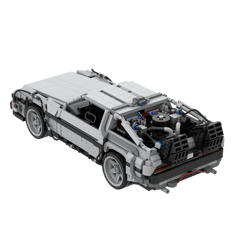 Распродажа строительные блоки Buildmoc Назад в будущее 1985 DeLorean Time Machine игрушки автомобили детские наборы
