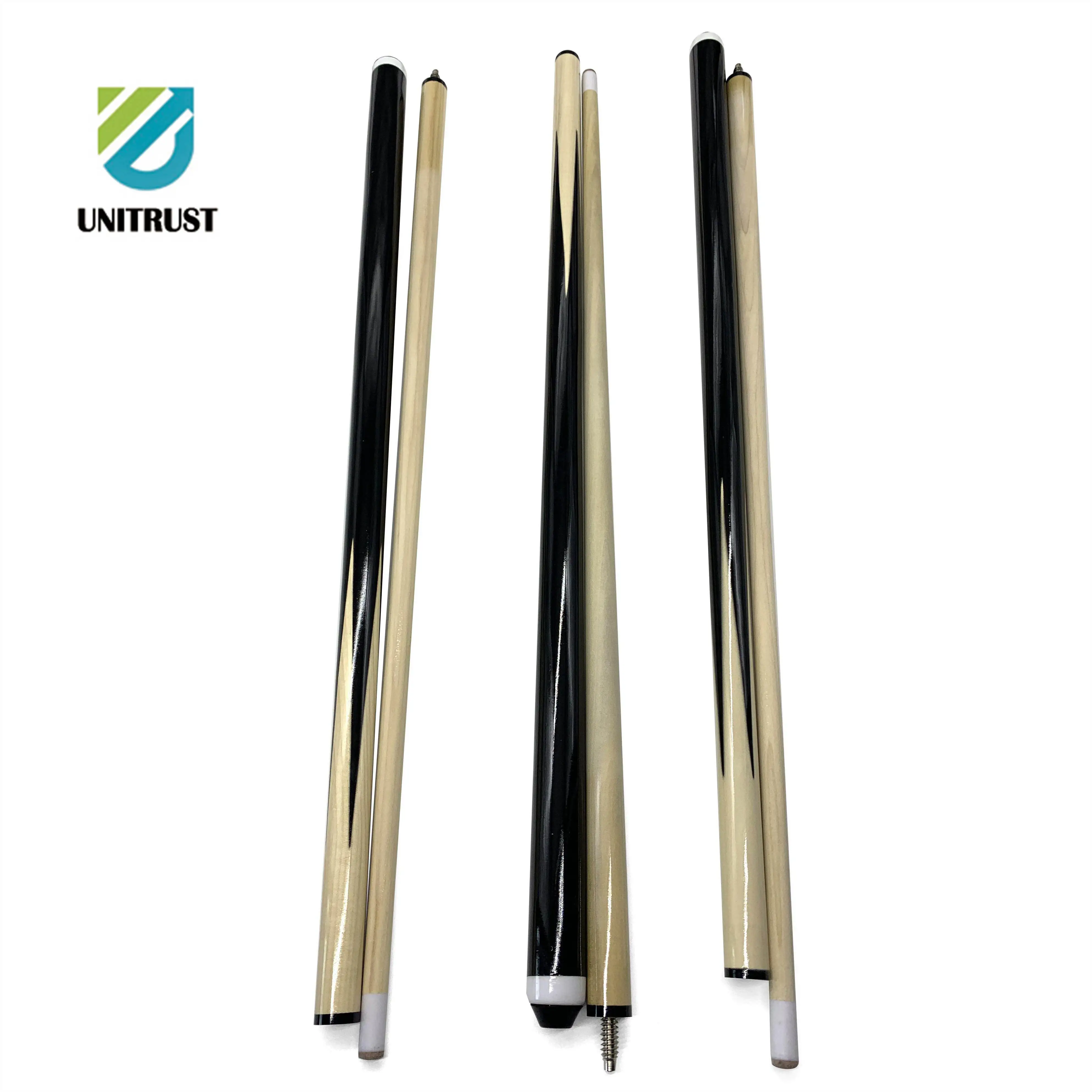 SC4001 Factory Custom Logo Carbon Billiard Snooker Cue 3/4 Jointed Woods Snooker Cue Stick