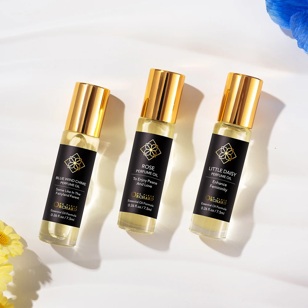 Free Sample Wholesale Branded Fragrance Oil Long-Lasting And Relaxed And Positive Mood Roll On Perfume Oil